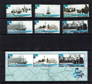 Ross Dependency: 2015, Centenary Imperial Trans-Antarctica Expedition,  MNH set. 