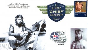 #4879 C. Alfred “Chief” Anderson S & T FDC