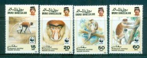 Brunei 1991 WWF Proboscis Monkey MUH lot64018
