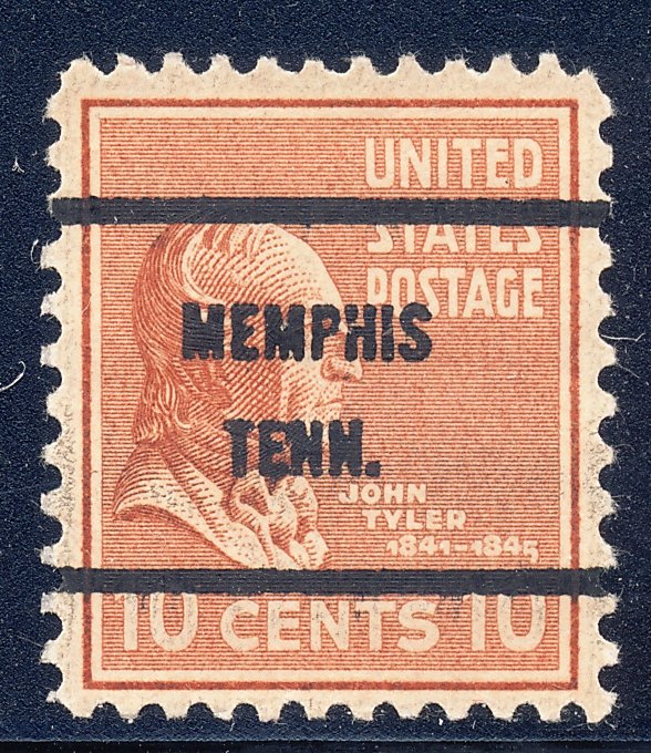 Memphis TN, 815-61 Bureau Precancel, 10¢ Tyler