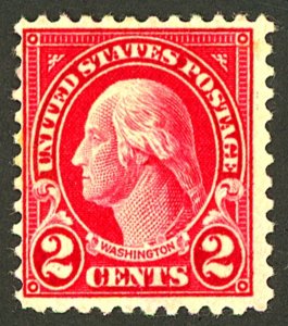 U.S. #595 MINT NG