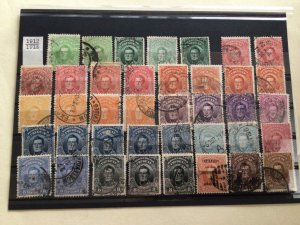 Uruguay 1912 to 1915 unused or used stamps  A12727