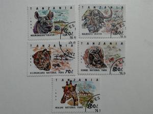 Tanzania Stamps 1185 - 1190 VF CTO