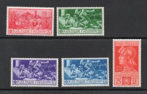 Italy - Sc# 242 - 246 MNH  /  Lot 1218125