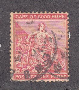 Cape of Good Hope - 1872 - SC 24 - Used