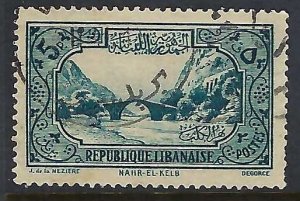 Lebanon 127 VFU BRIDGE O665-2