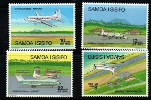 SAMOA SG409/12 1973 AIR  MNH