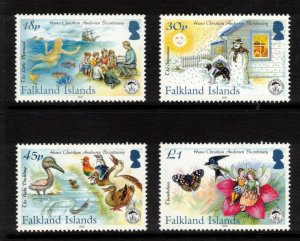 FALKLAND ISLANDS 2005 Hans Christian Andersen; Scott 892-95, SG 1030-33; MNH