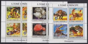 Sao Tomé e Príncipe stamp 2004 MNH Scout Nature WS83776