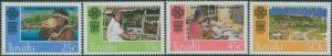 Tuvalu 1983 SG230-233 World Communications set MNH