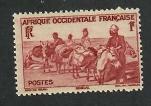 French West Africa; Scott 42;  1947;  Unused; NH