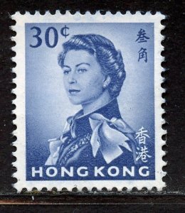 Hong Kong # 208, Mint Hinge.
