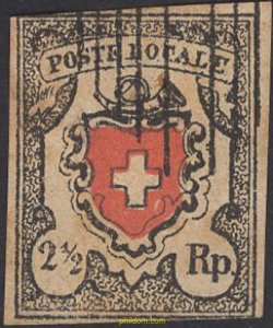 642075 USED SUIZA 1850 ESCUDO DE SUIZA