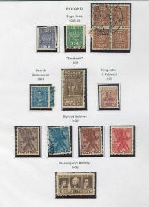 POLAND 1919/30s M&U Collection (Apprx 180 Items) Ref DD523