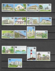 FIJI 1979/94 SG 580a/95ca MNH Cat £5.25