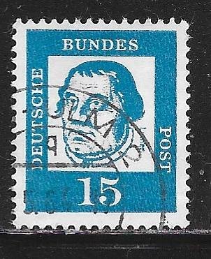 Germany 828: 15pf Martin Luther, used, VF