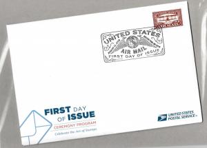 US 5282 Centennial Air Mail Red Ceremony Program FDC 2018