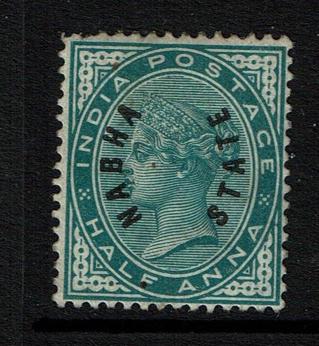 Nabha SG# 1, Mint No Gum, Hinge Remnant -  Lot 053117