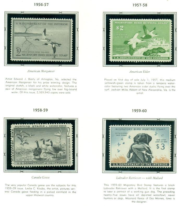 US DUCK STAMP COLLECTION - #RW1-73, Complete to 2006, NH in album Scott $5,779