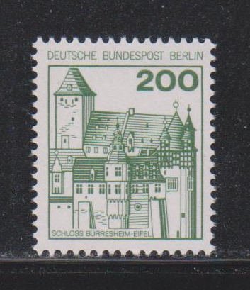 Germany,  200pf Burresheim (SC# 9N401) MNH