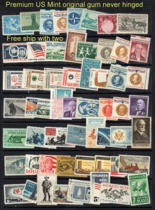 Premium quality #1123 and Highe 56 Diff MINT OGNH ⭐⭐⭐⭐⭐