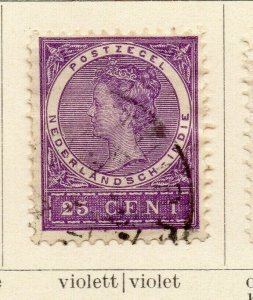 Dutch Indies Netherlands 1903-12 Early Issue Fine Used 25c. NW-170561