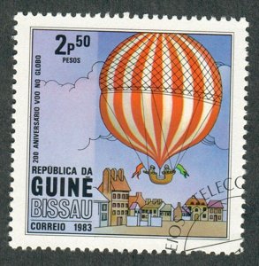 Guinea Bissau 443 Hot Air Balloon used  single