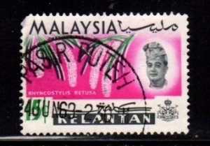 Malaysia - Kelantan #96 Orchid Type - Used
