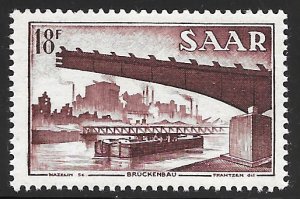 Saar # 243, Mint Never Hinge. CV $ 2.75