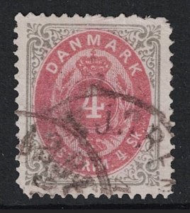 Denmark SC# 18 Used Normal Frame` - S18513