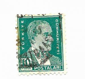 Turkey 1940 - Scott #748A *