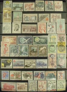 A2160   CZECHOSLOVAKIA       Collection           Two Pages       Mint/Used