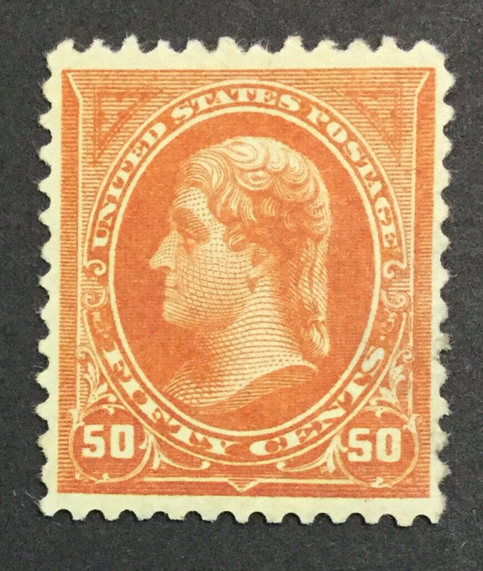 MOMEN: US STAMPS #260 MINT OG H $500 LOT #37133