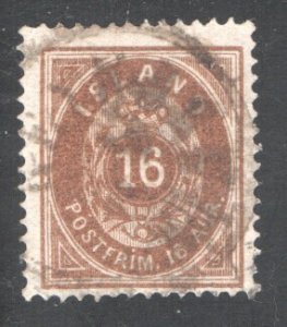 Iceland #12    F/VF, Used CV $65.00   ....   2790009