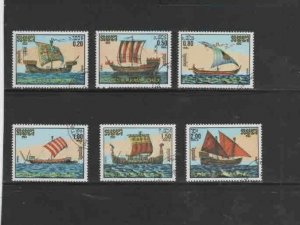 CAMBODIA #698-704 1986 SHIPS MINT VF NH O.G CTO