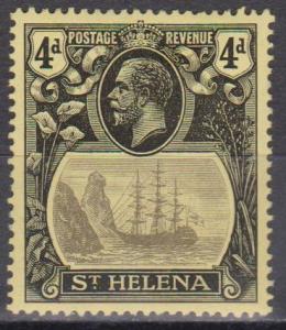 St Helena #95 F-VF Unused CV $13.50 (A6052)