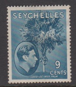 Seychelles Sc#131 MH - tiny thin