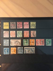 Small Collection of France, Offices in Turkey (Levant) stamps