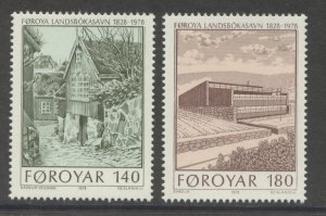 Faroe Islands 39-40 MNH