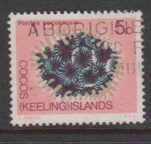 Cocos Islands Sc#12 Used