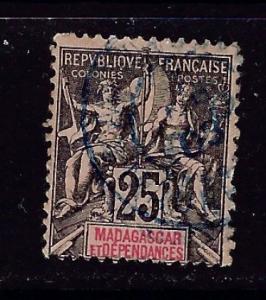 Malagasy 38 Used 1896 issue