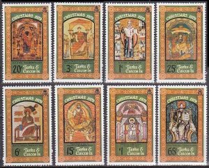 1979 Turks and Caicos Islands 455-462 Painting / Christmas