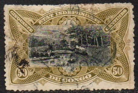 Belgian Congo Sc #23 Used