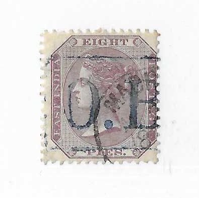 India Sc #19  8p  used FVF