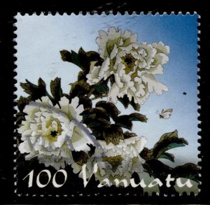 Vanuatu Stamp #971 USED VFU XF SINGLE PEONIES