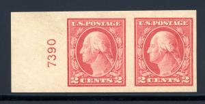 409  MNH Plate Number Pair