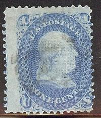 #92 Franklin 1c F Grill, Very Light Cancel, Huge CV$