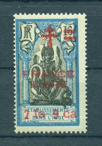 French India sc# 189 mlh cat value $72.50