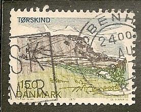 Denmark       Scott 604     Landscape      Used