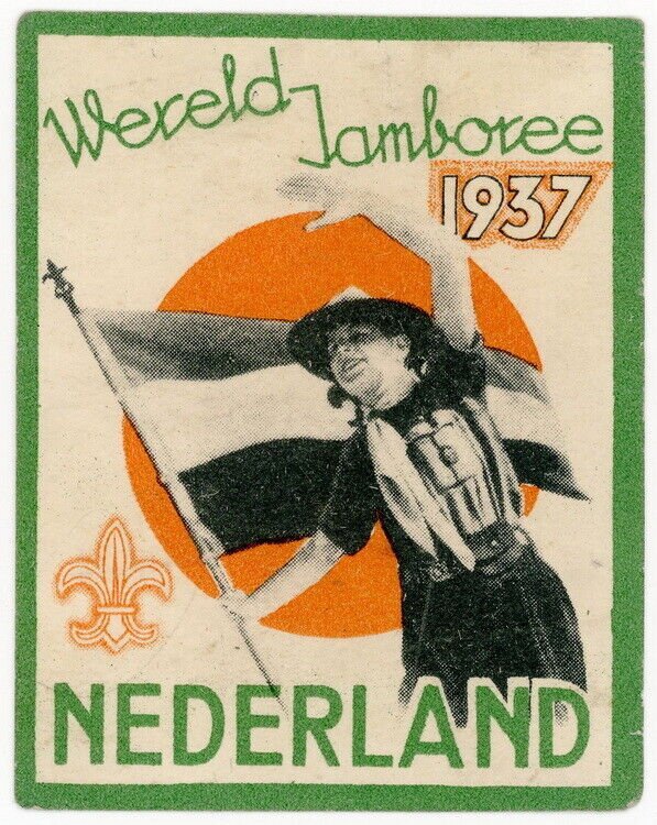 (I.B) Netherlands Cinderella : World Scout Jamboree (1937)